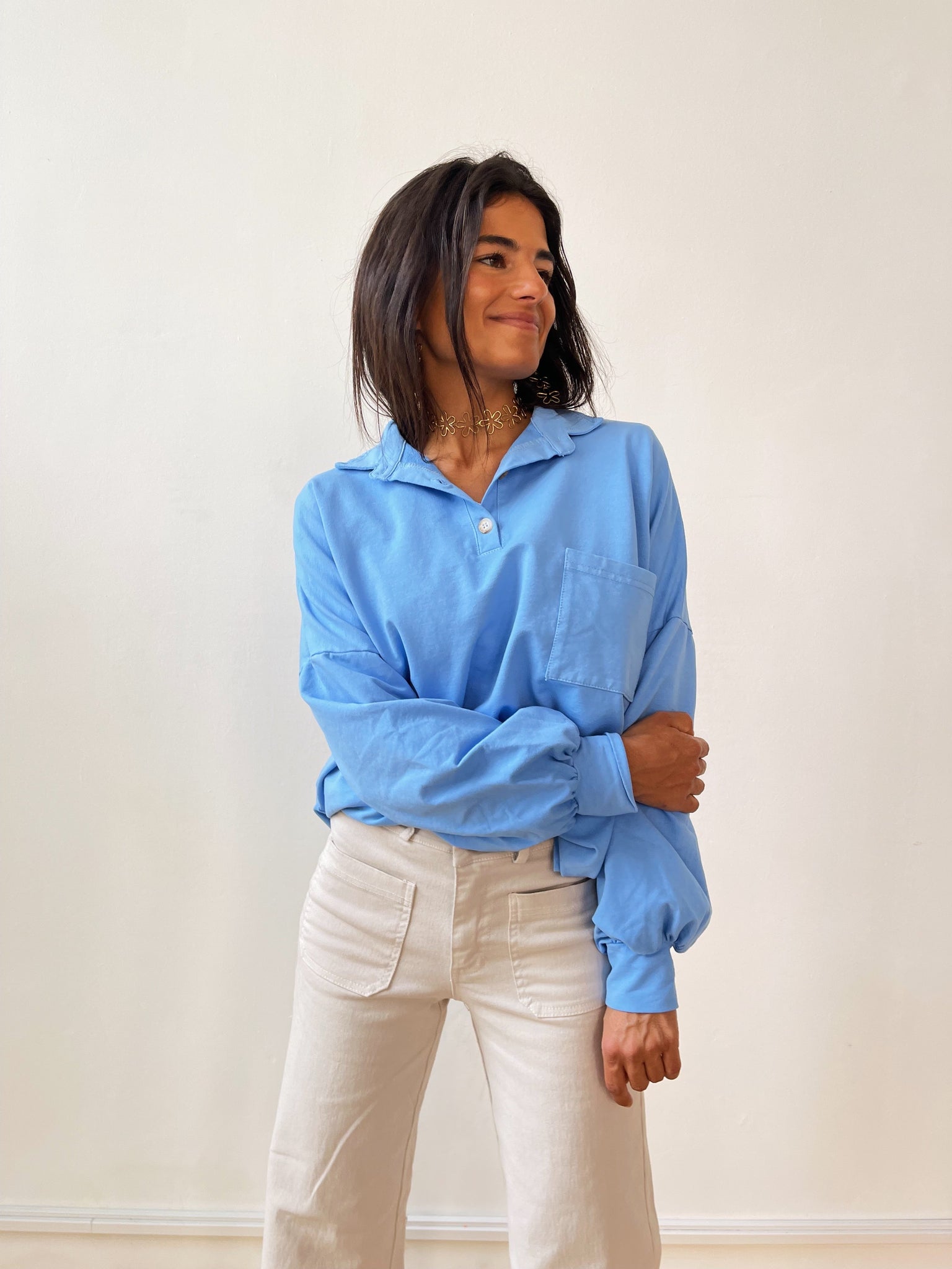 Maglietta blu