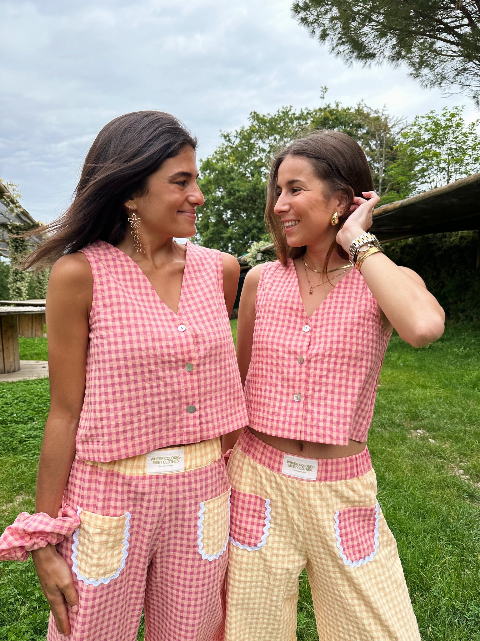 Pantaloni Greta Vanilla