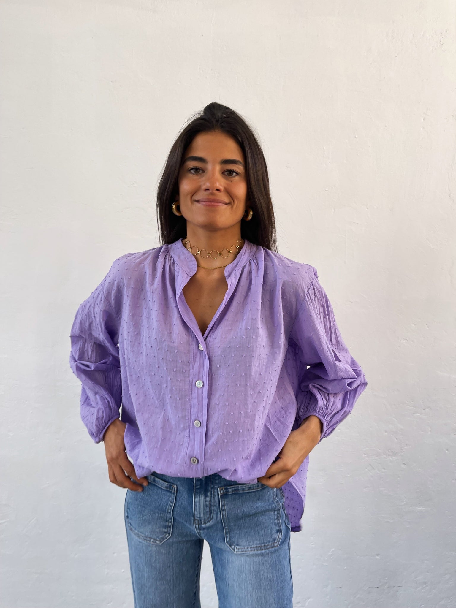 Camicetta Julia Lavender