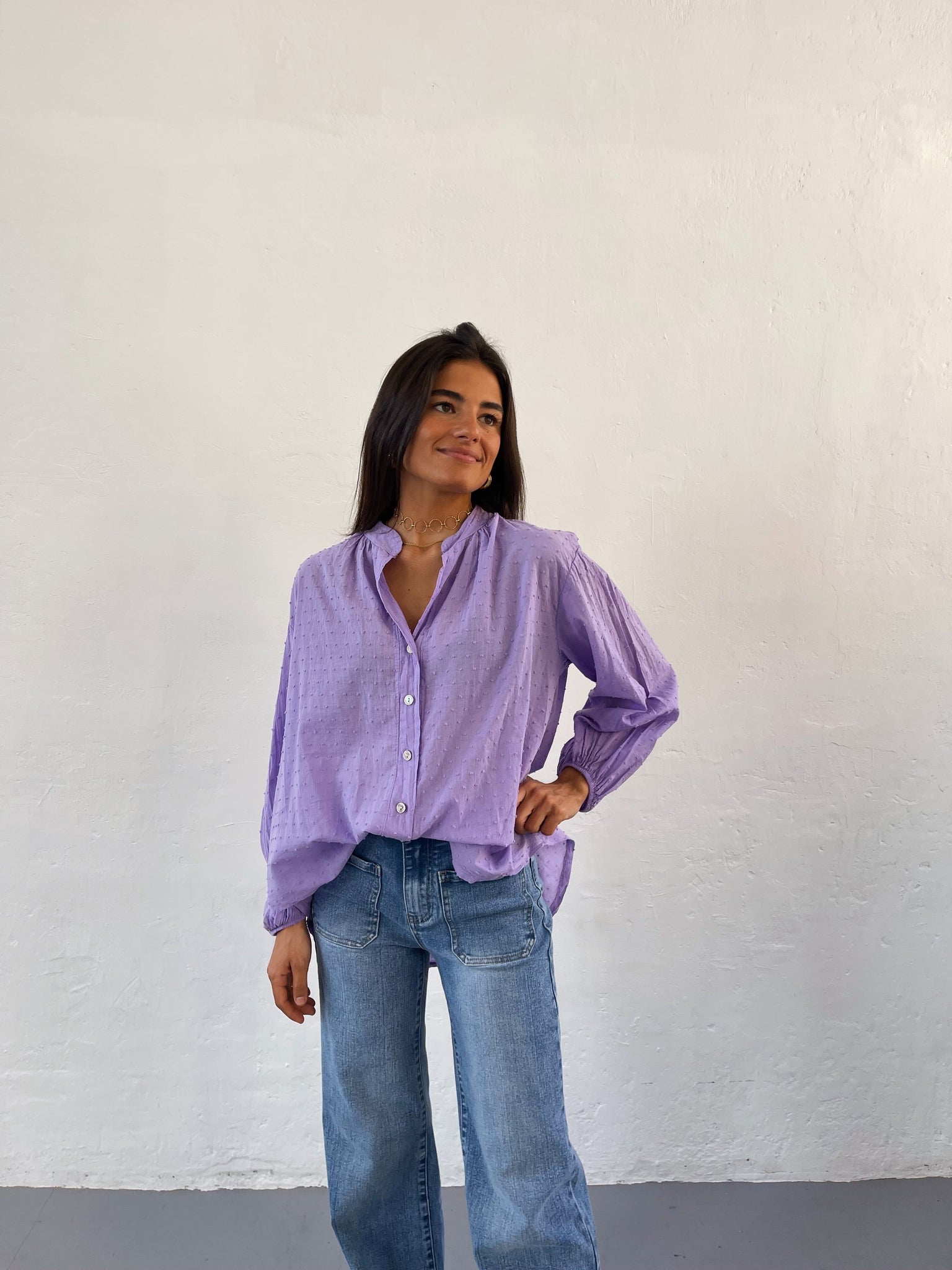 Camicetta Julia Lavender