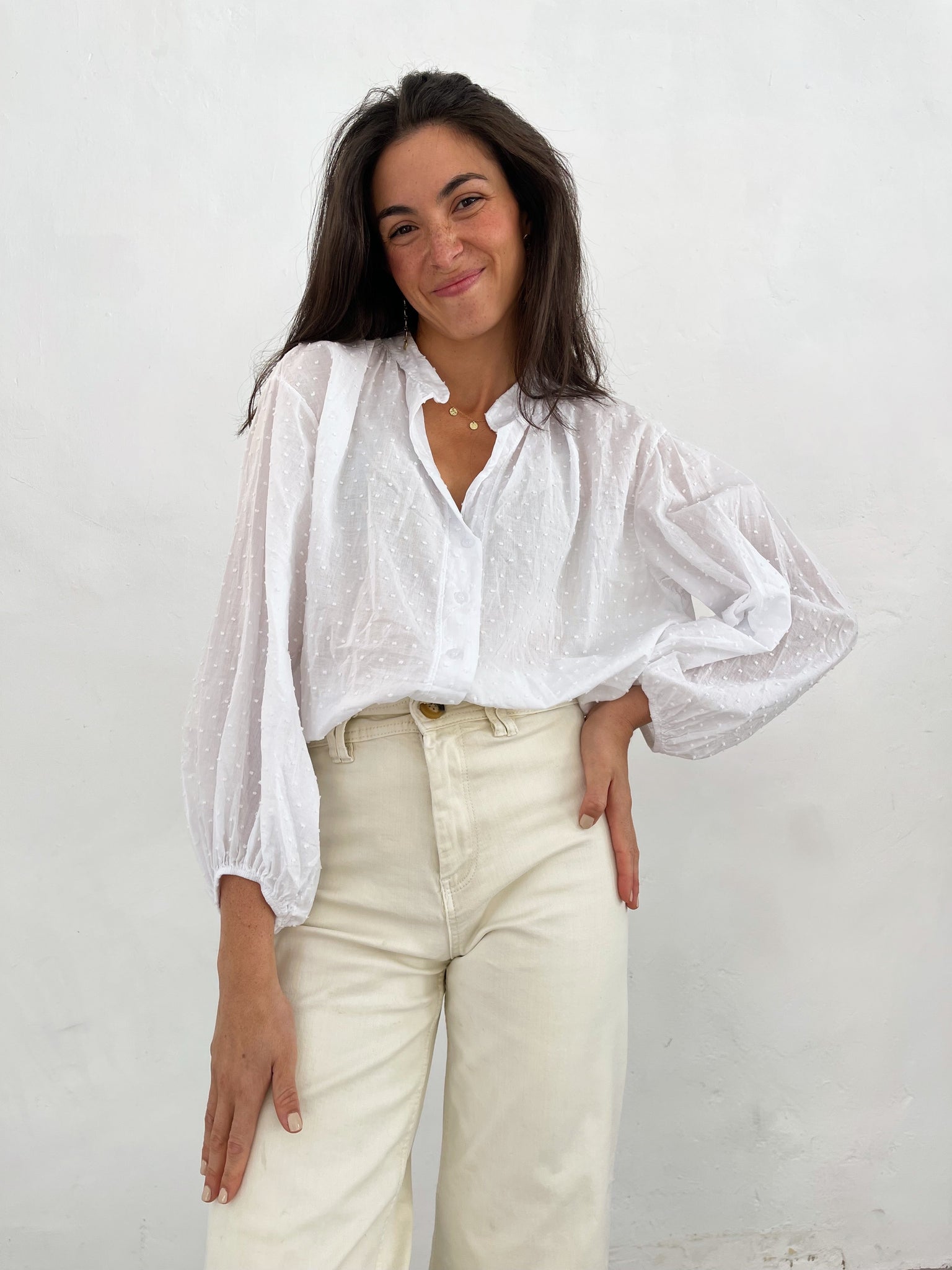 Camicetta Julia Blanca