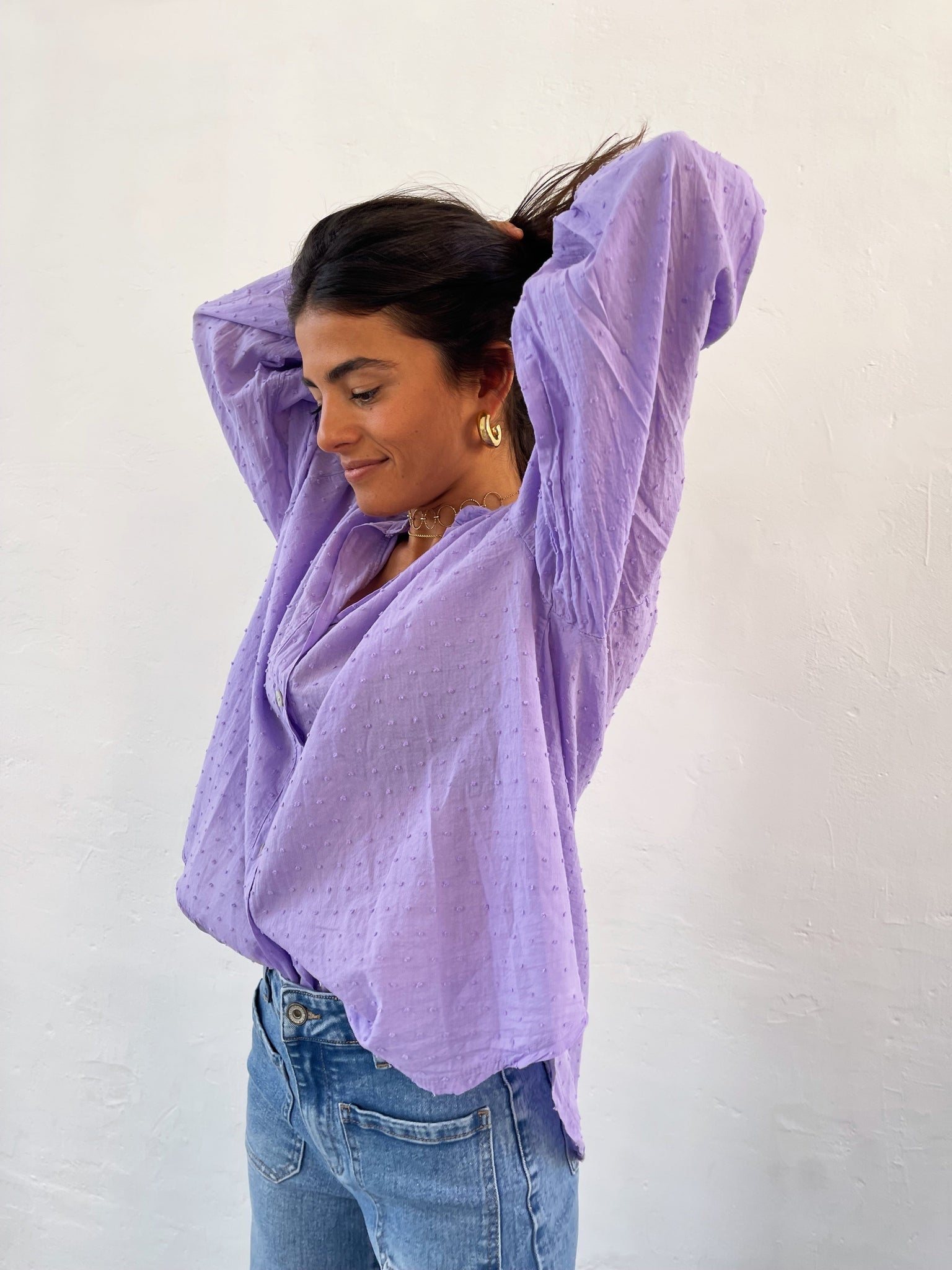 Camicetta Julia Lavender