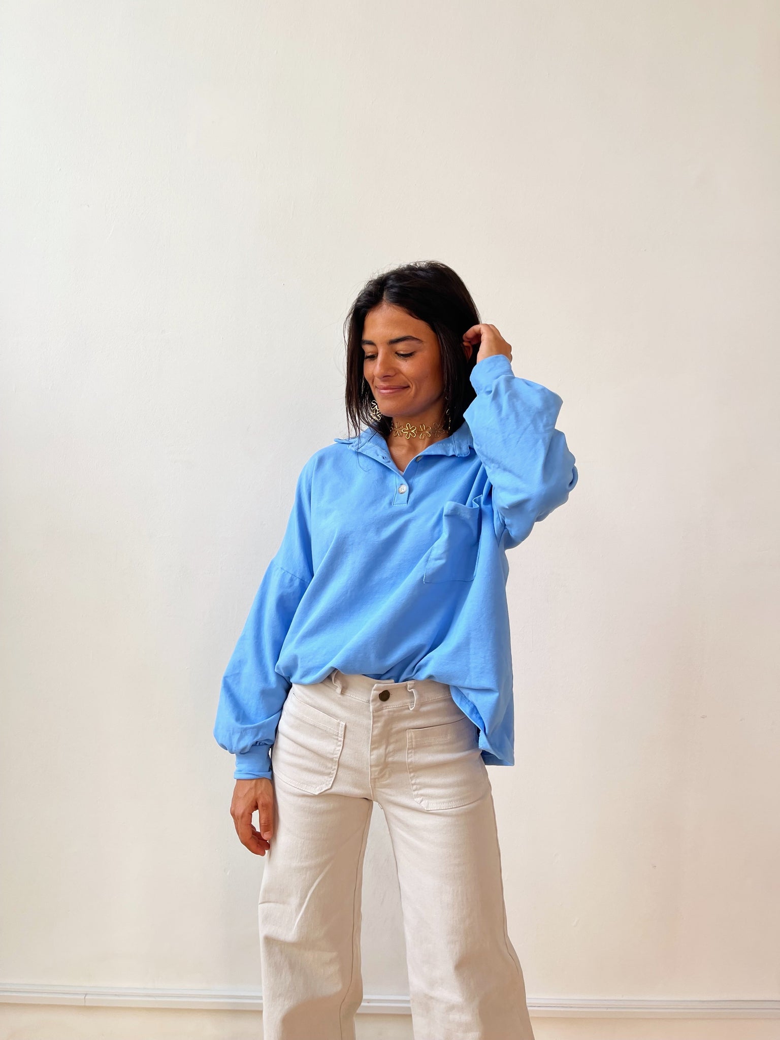 Maglietta blu