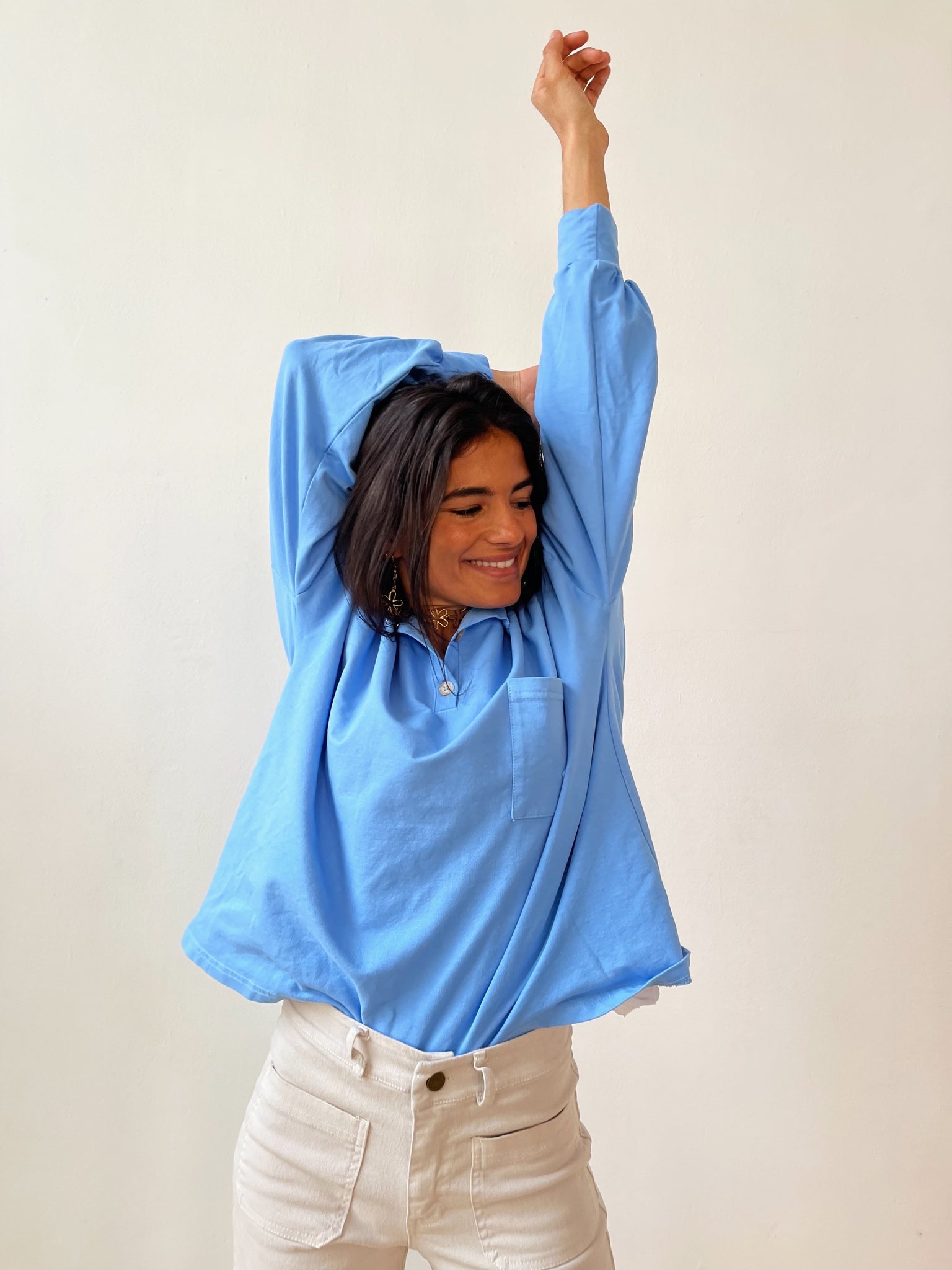 Maglietta blu