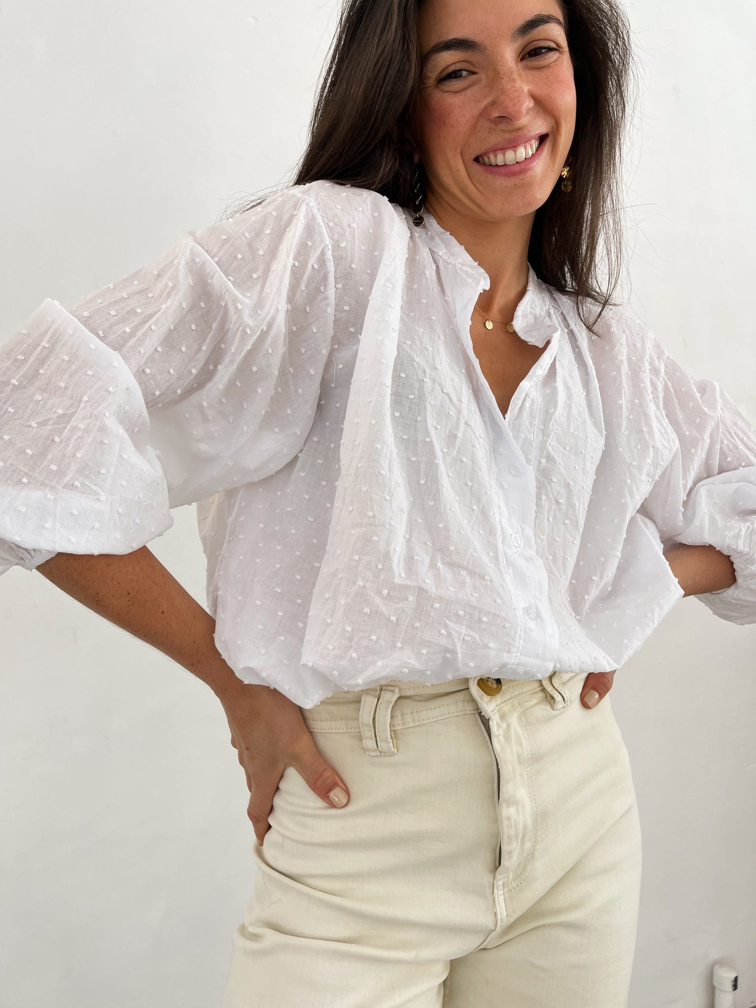 Camicetta Julia Blanca