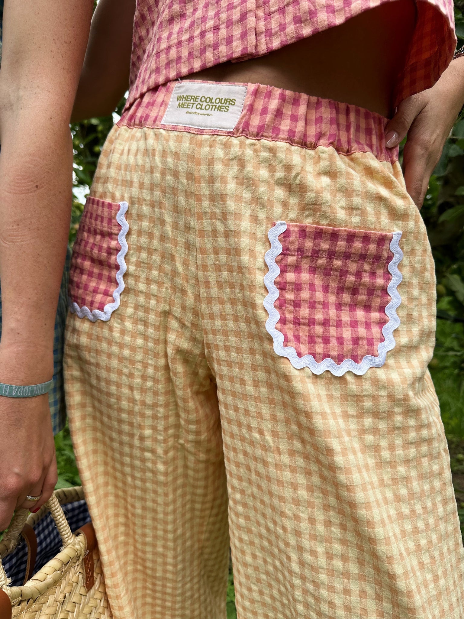 Pantaloni Greta Vanilla