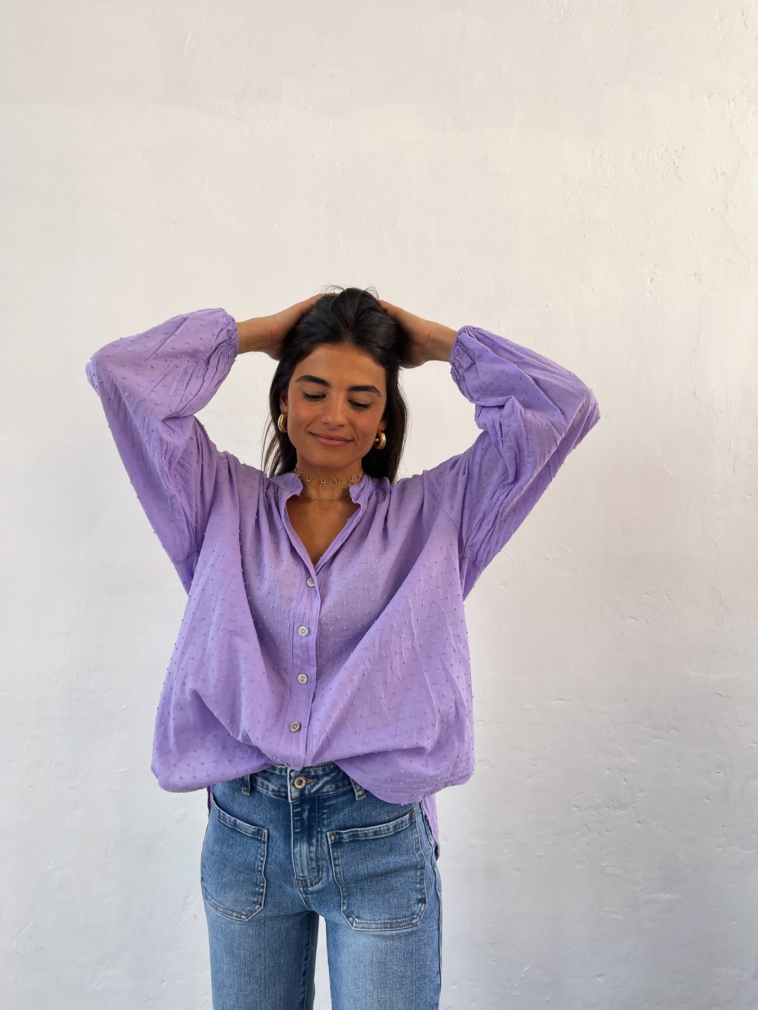Camicetta Julia Lavender