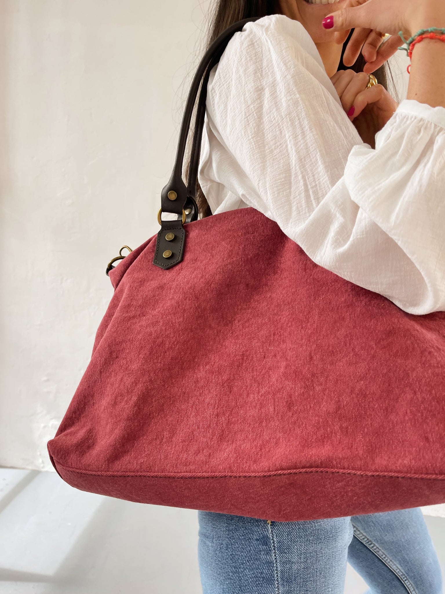 Borsa Julieta Garnet
