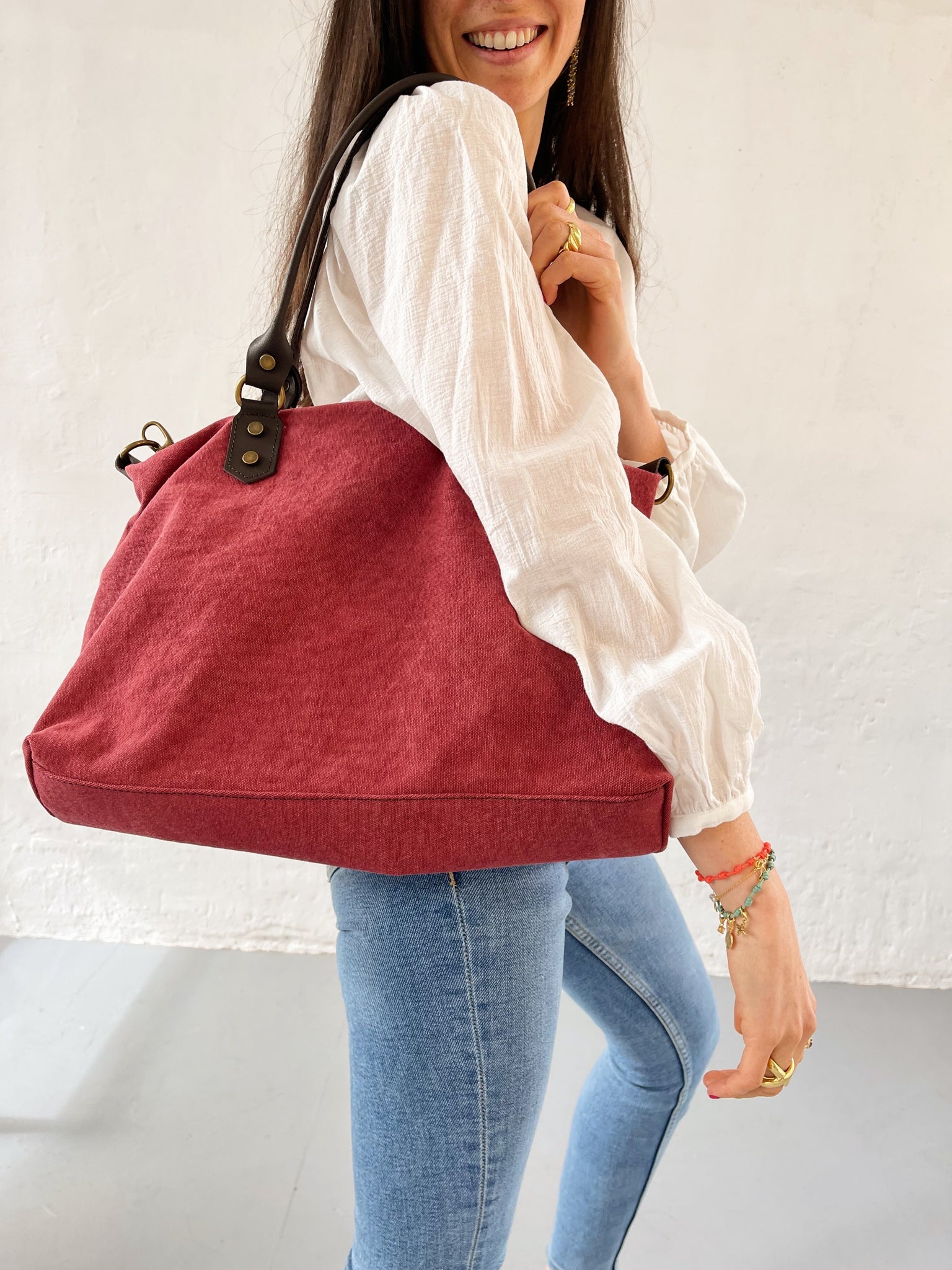 Borsa Julieta Garnet