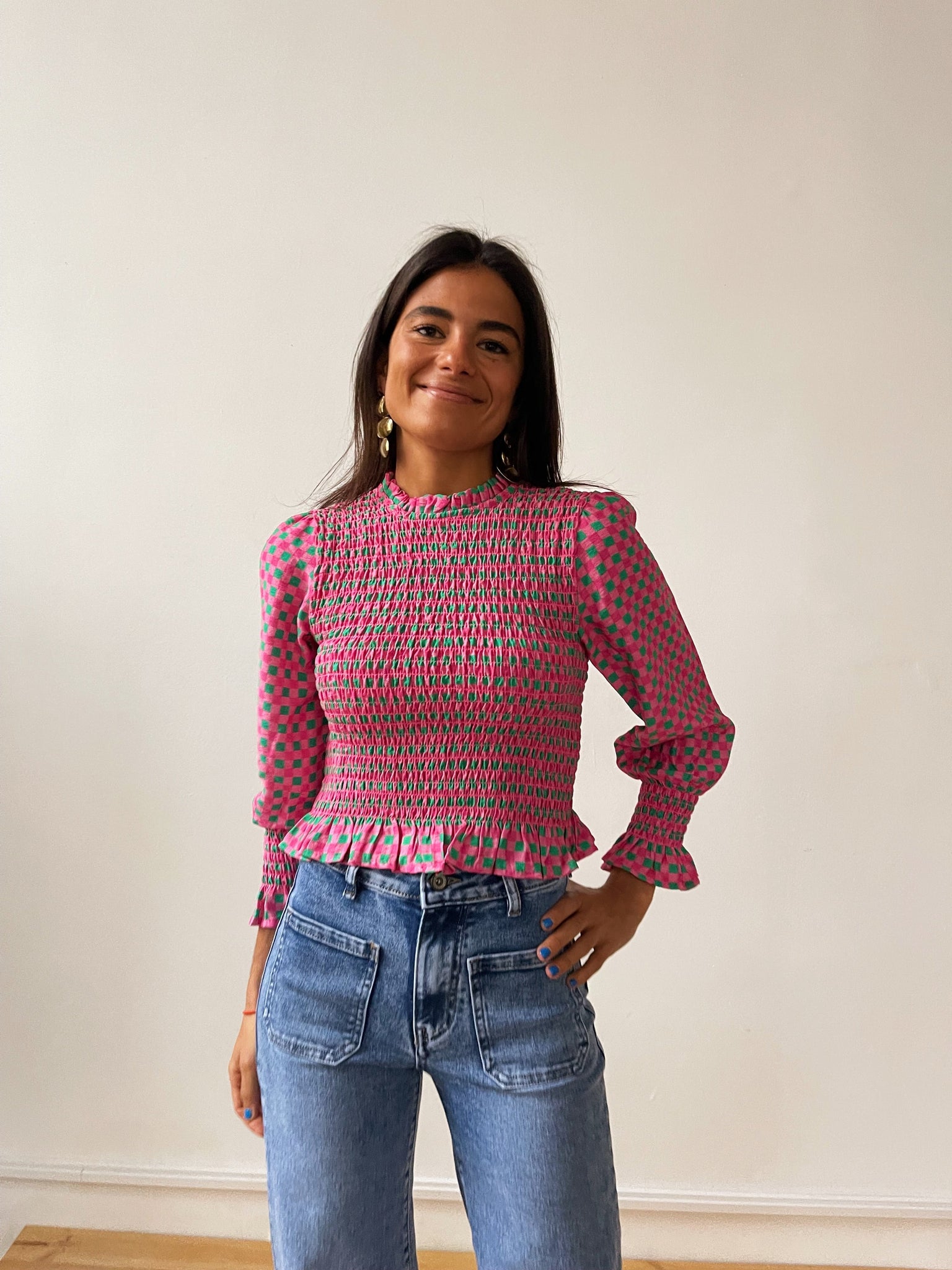 Blusa Chia fucsia