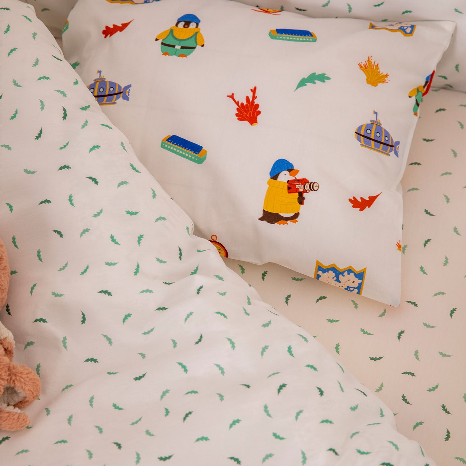 BABY FITTED SHEET MOSS
