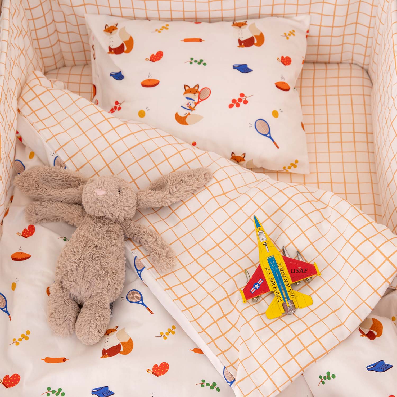 BABY PILLOW CASE FOX, THE GOURMET
