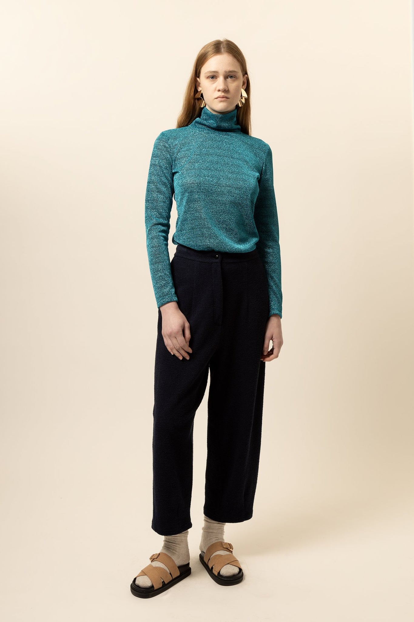 LUPETTO - LUREX TURCHESE