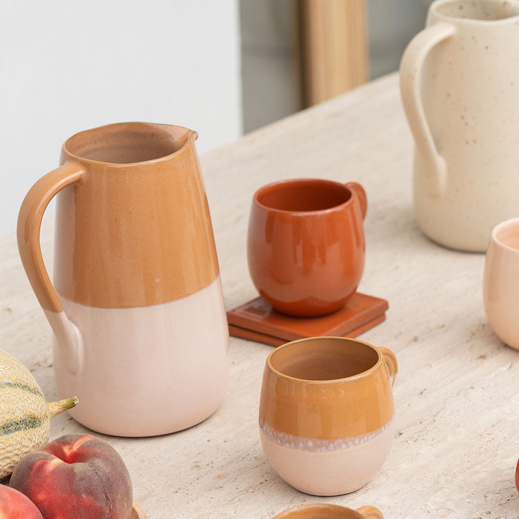Mug en céramique Ambre - Terracotta - Oustao