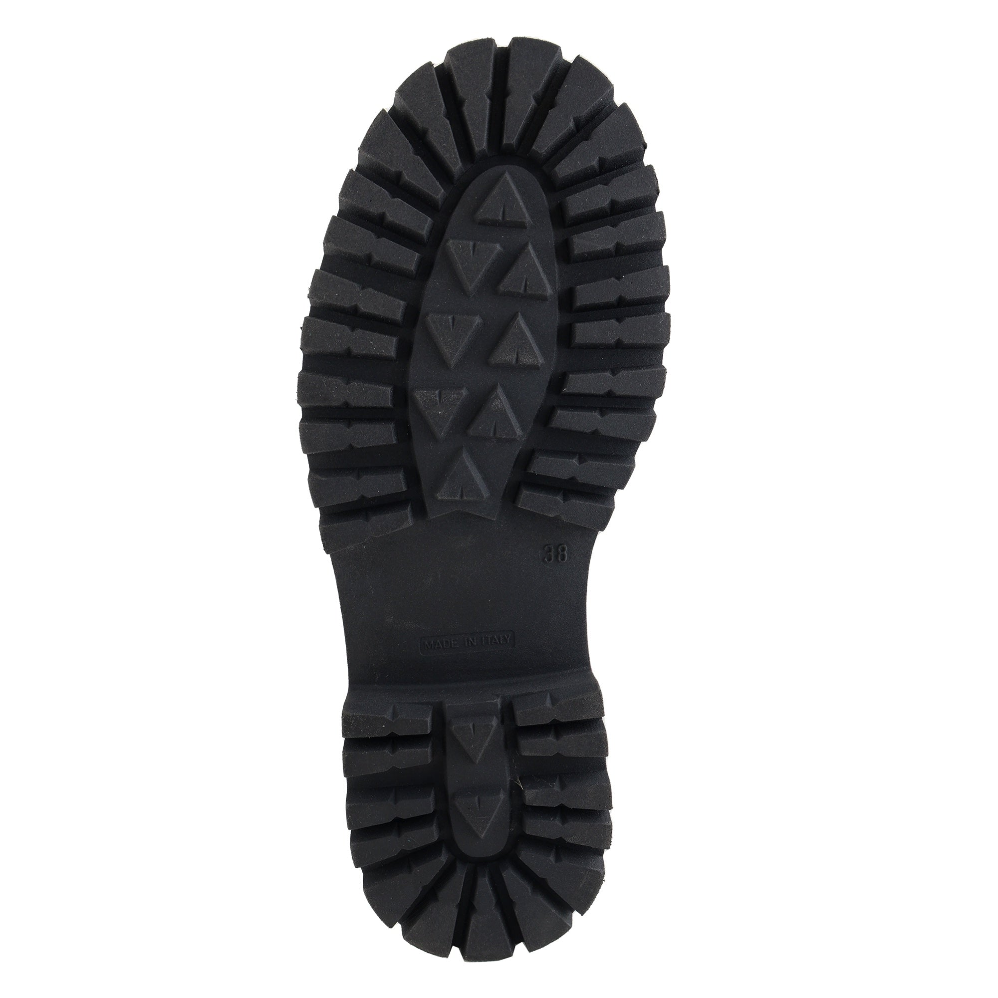 Anfibi stringati in pelle di vitello  Nero