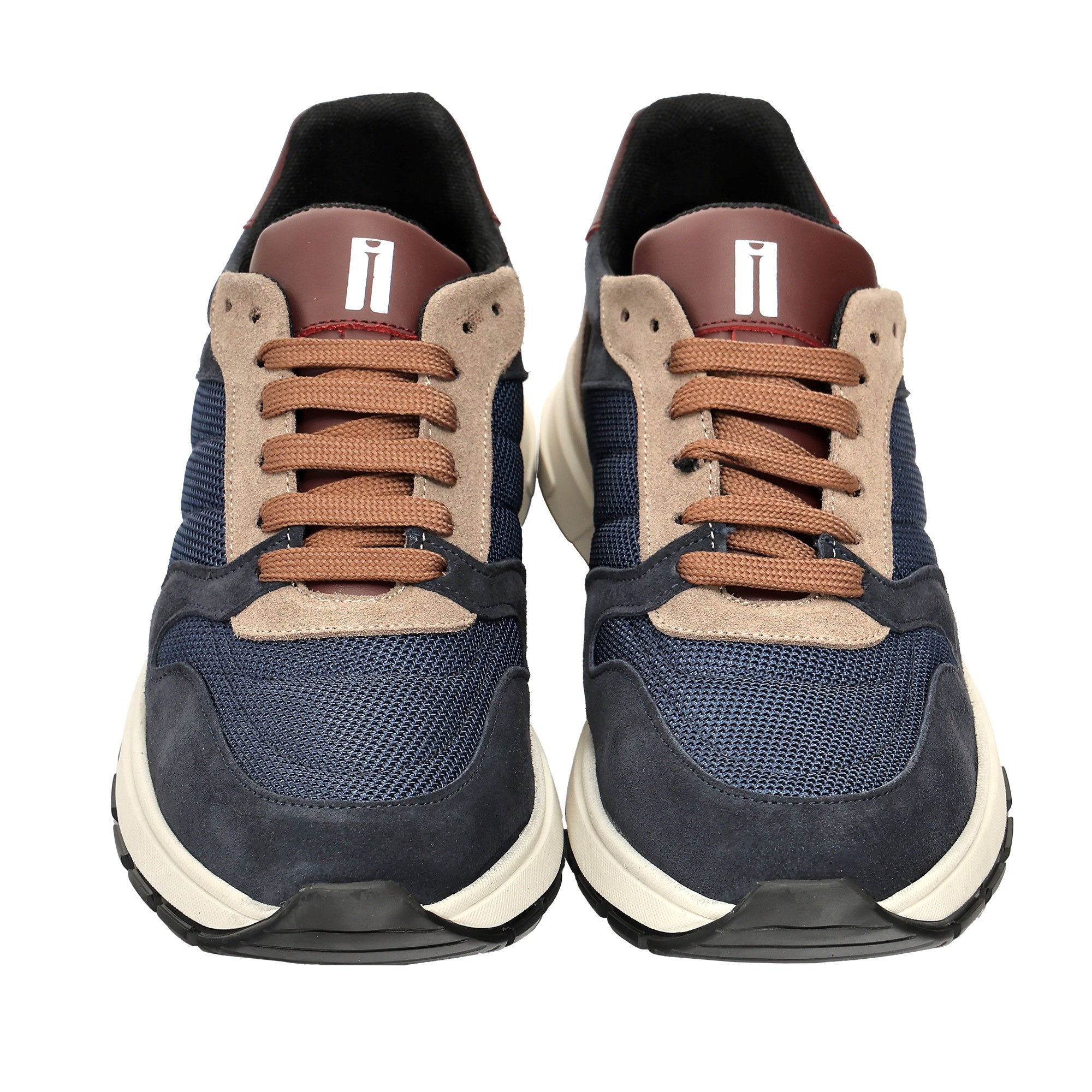 Sneakers in camoscio Blu