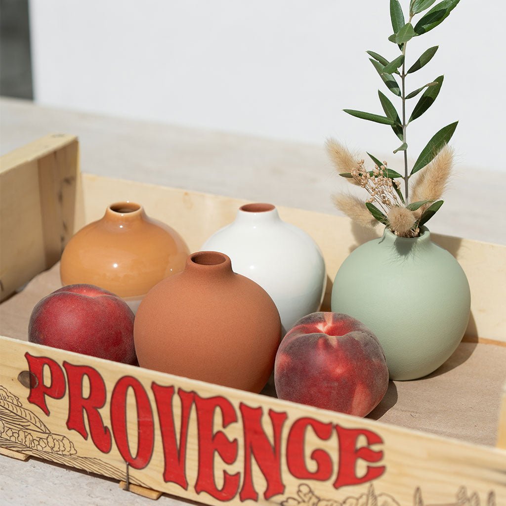 Soliflore en céramique Mediterranea - Vert - Oustao