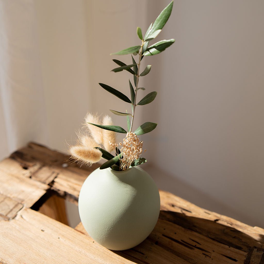 Soliflore en céramique Mediterranea - Vert - Oustao