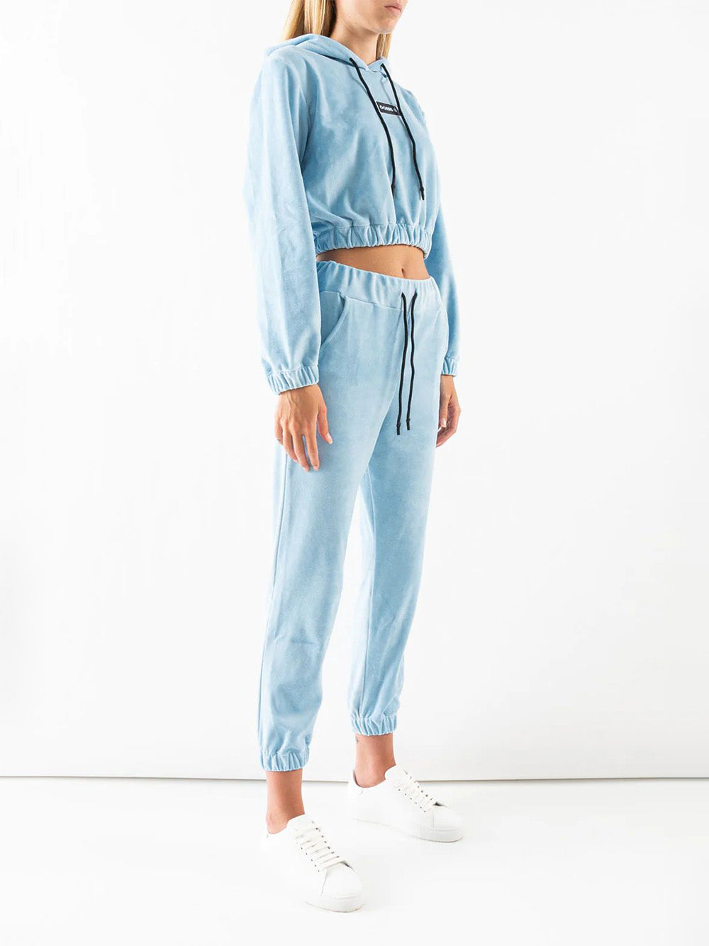 Felpa - Celeste Velluto