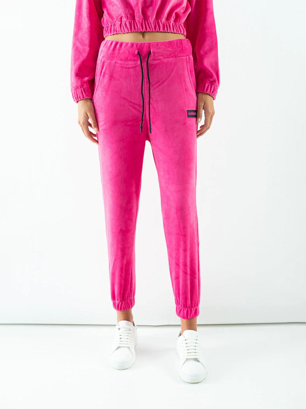 Pantalone joggers  - Fucsia Velluto