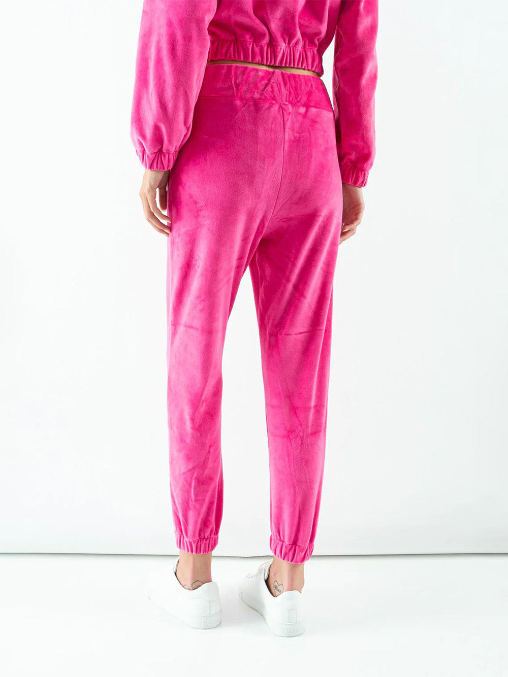 Pantalone joggers  - Fucsia Velluto