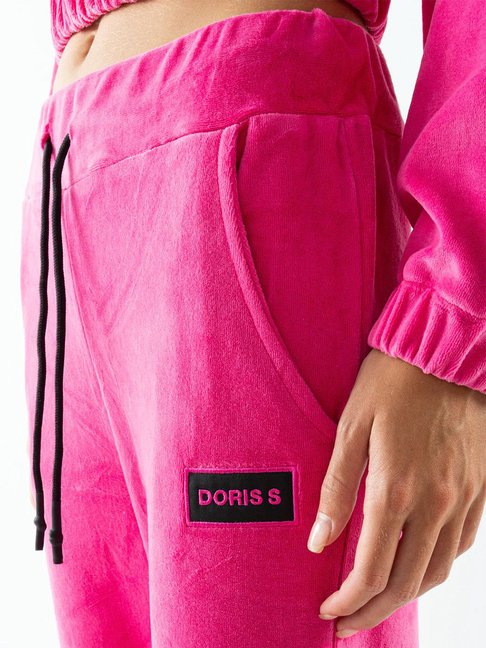 Pantalone joggers  - Fucsia Velluto