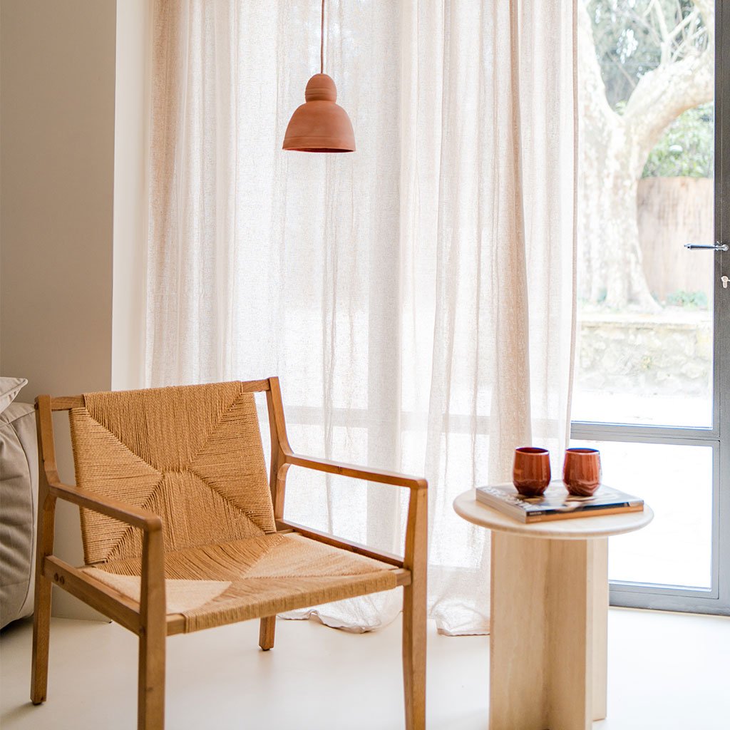 Suspension en céramique Marius - Terracotta - Oustao