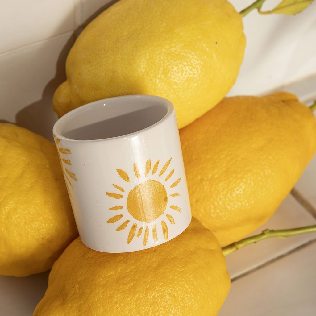 Tasse à espresso en céramique - Soleil - Oustao