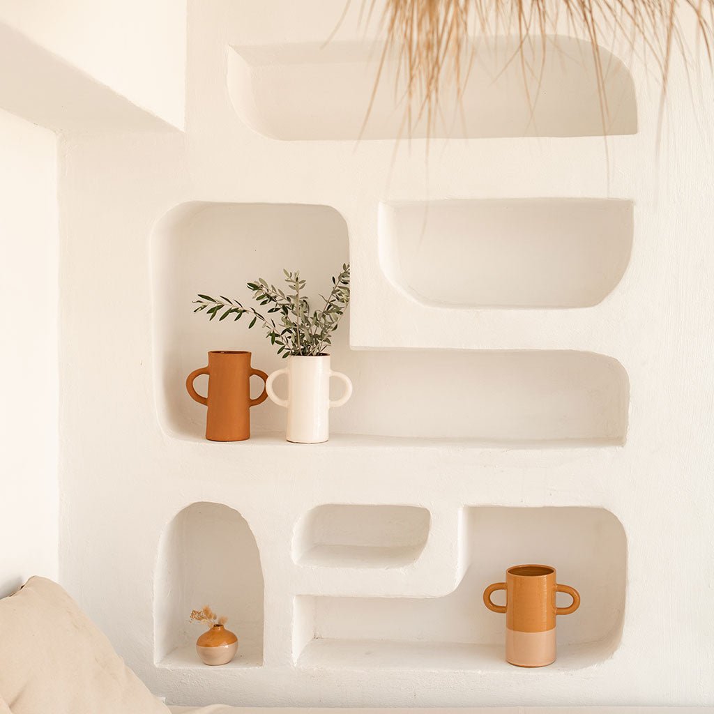 Vase en céramique Mediterranea - Terracotta - Oustao