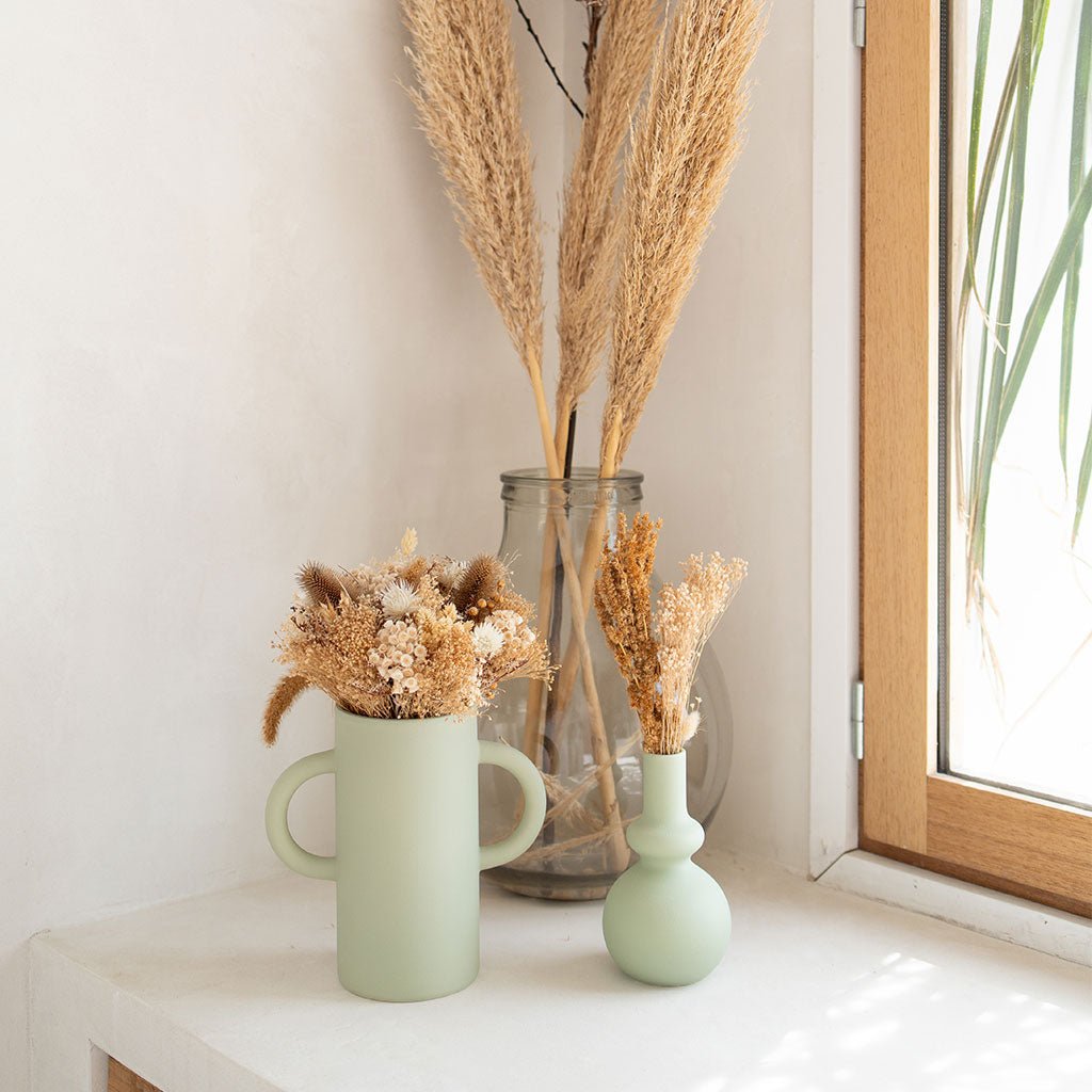 Vase en céramique Mediterranea - Vert - Oustao