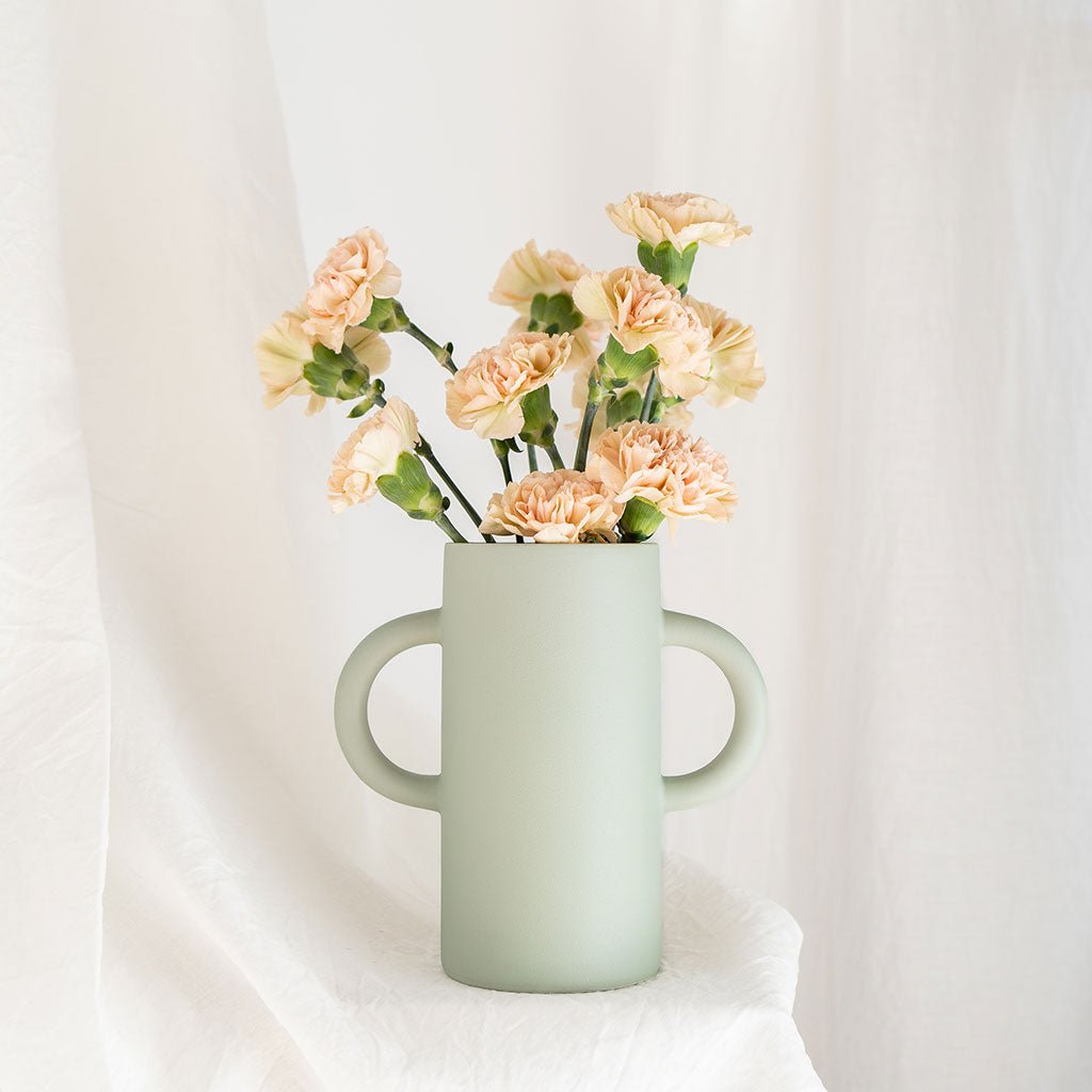 Vase en céramique Mediterranea - Vert - Oustao