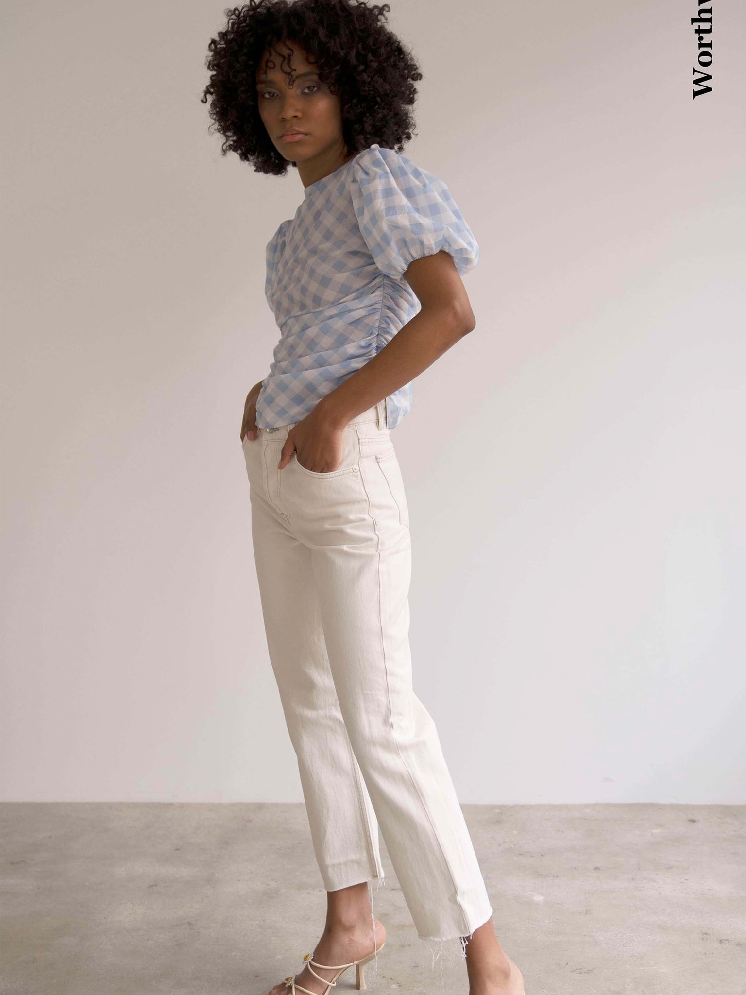 Poplin Elastic Top - Carmen Says