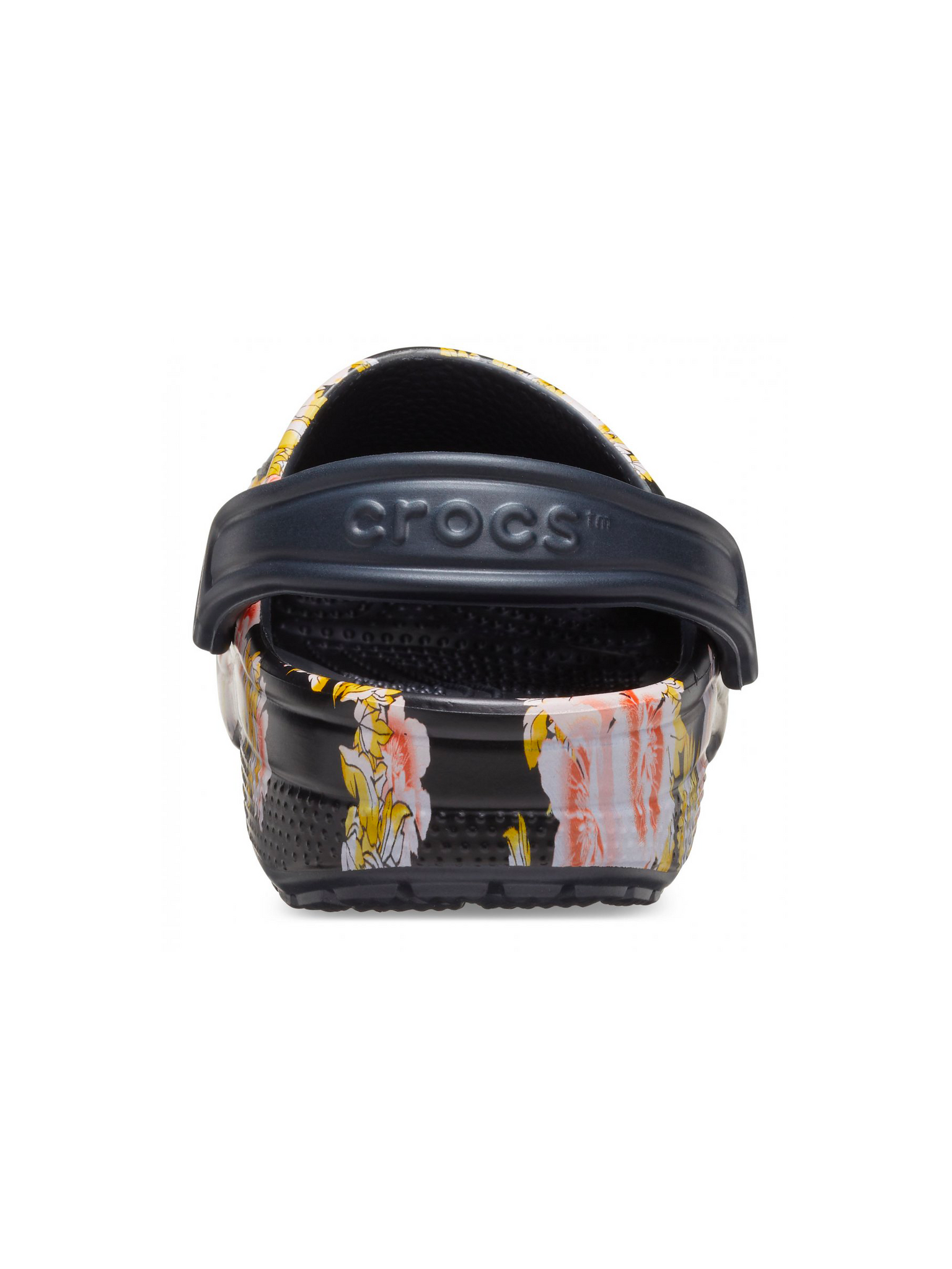 Classic Printed Floral Clog W Black/printed floral