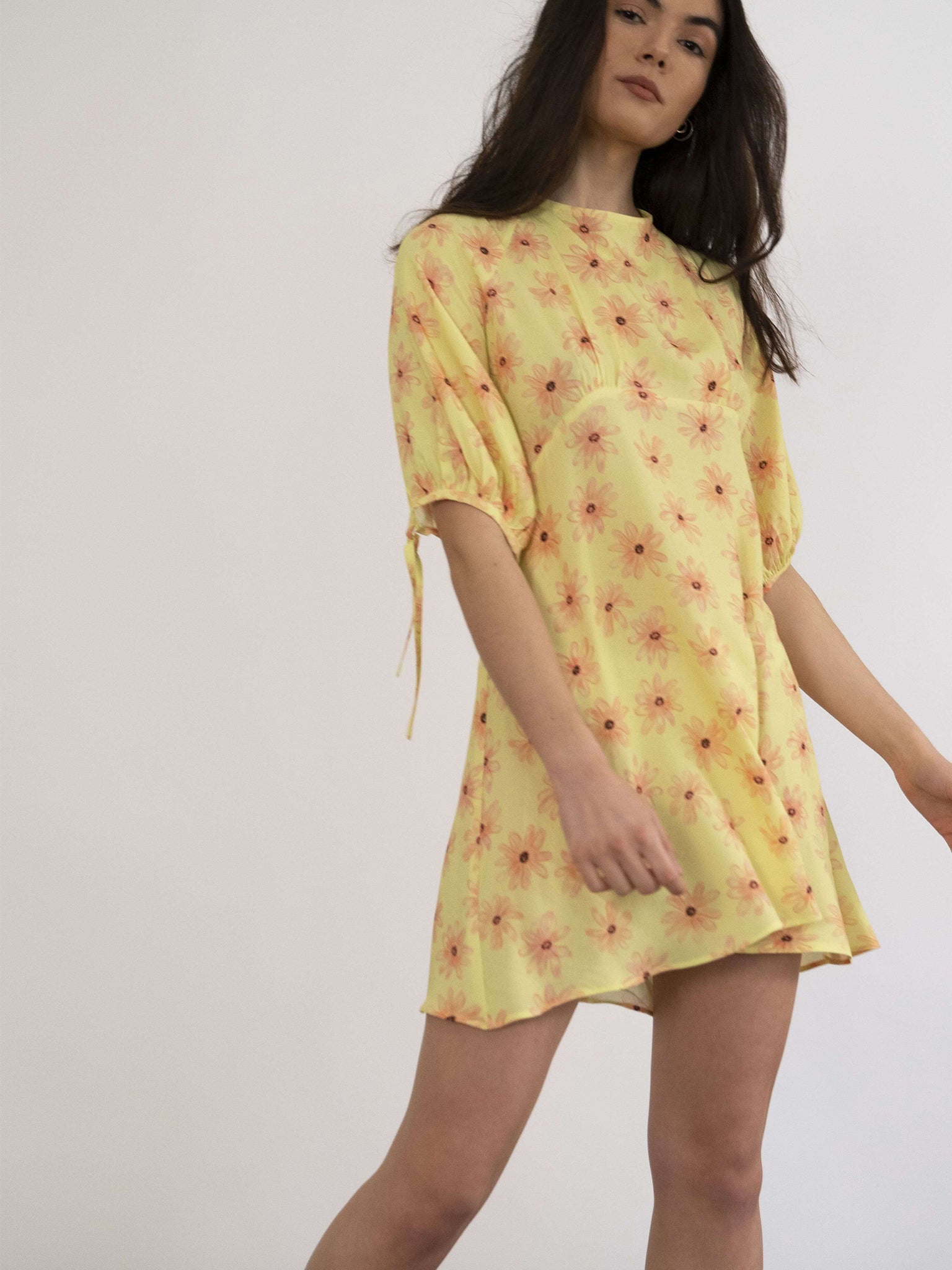 Printed Midi Dress