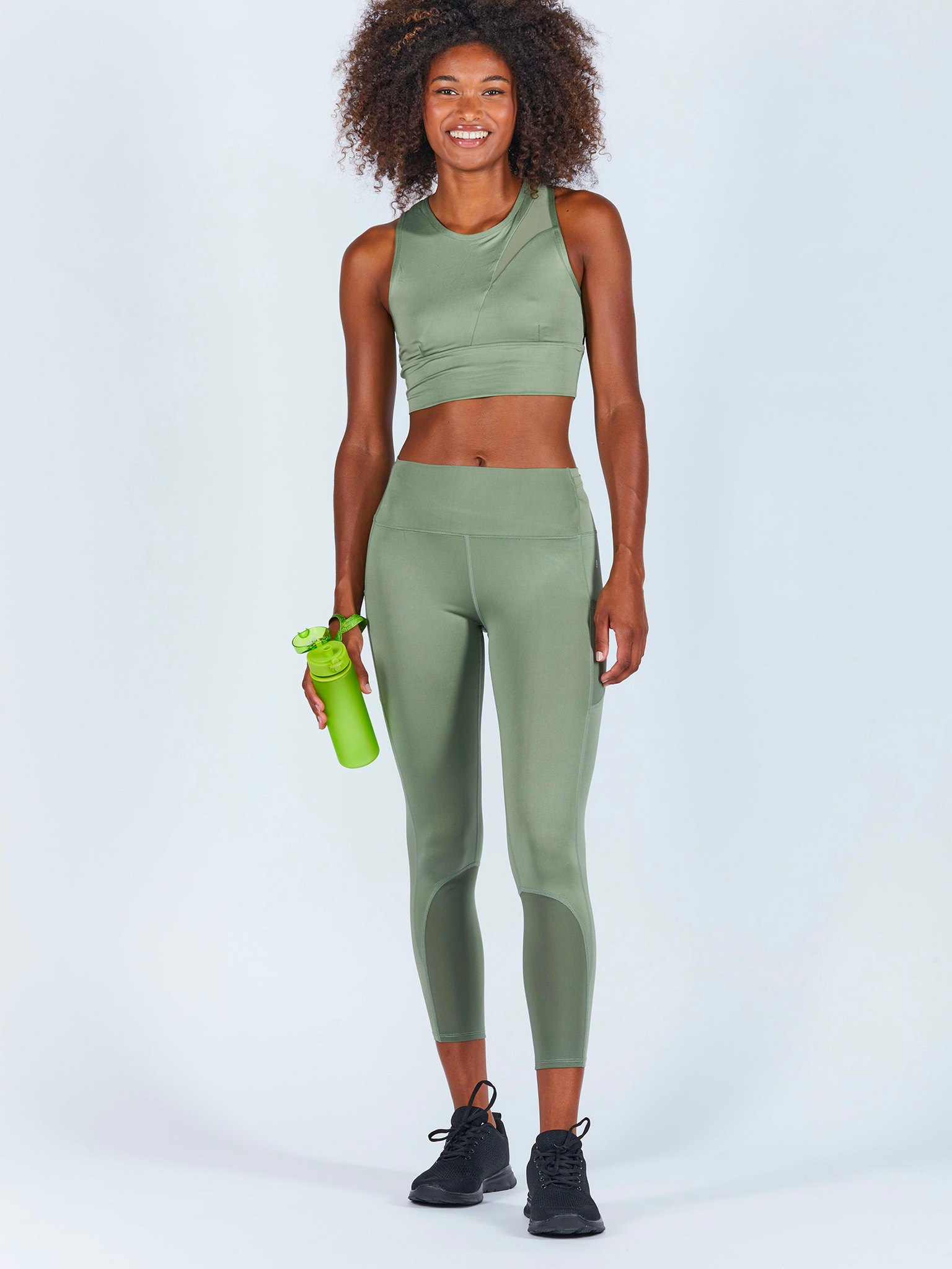 Leggings Alma - Verde kaki - Onamaste Yoga