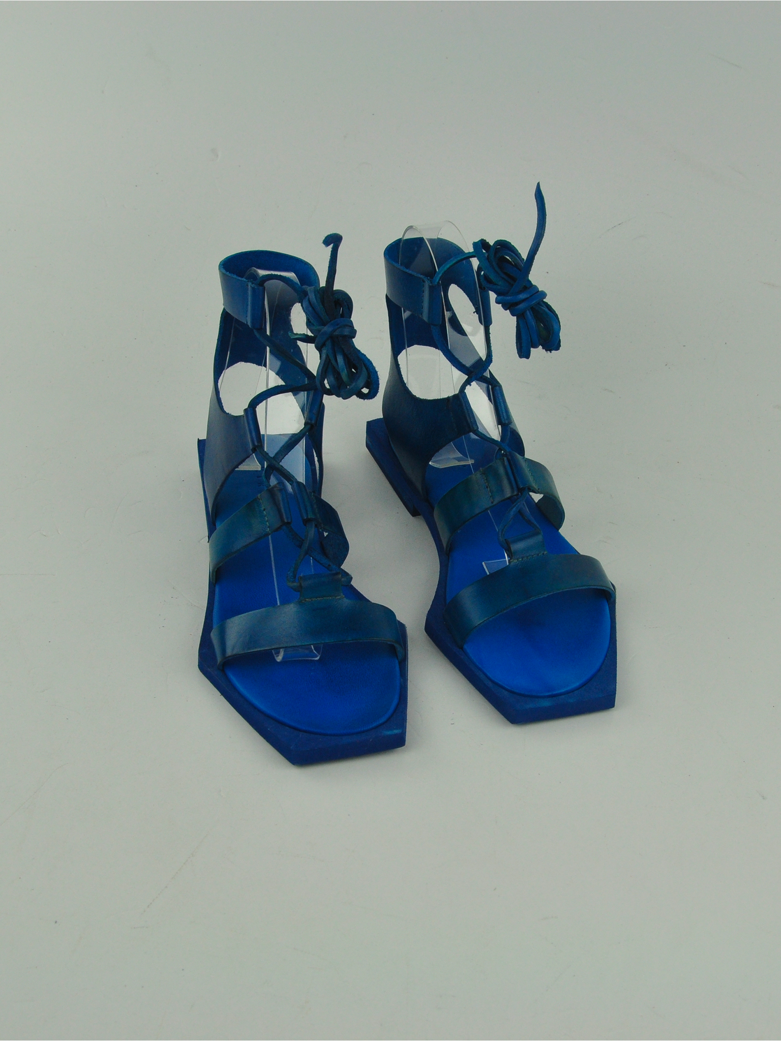 A8 PELLE BLU - SUOLA QUADRA
