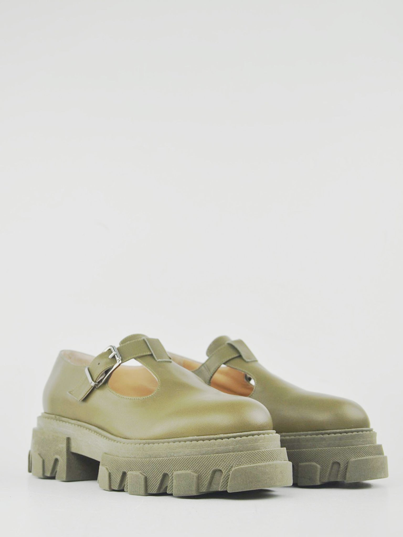 911-01 PELLE VERDE-OCCHIO DI BUE