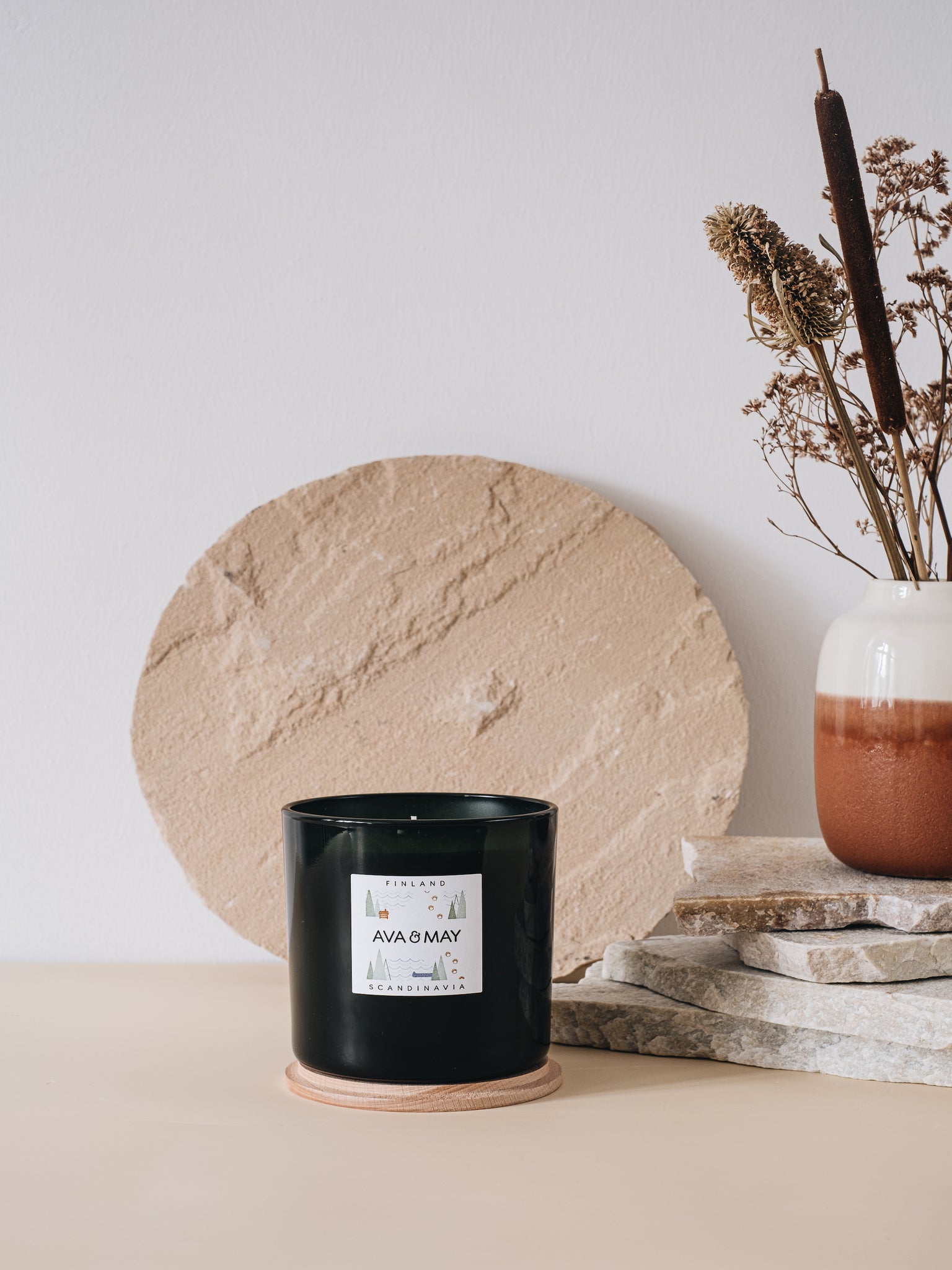 Candela profumata grande Finlandia