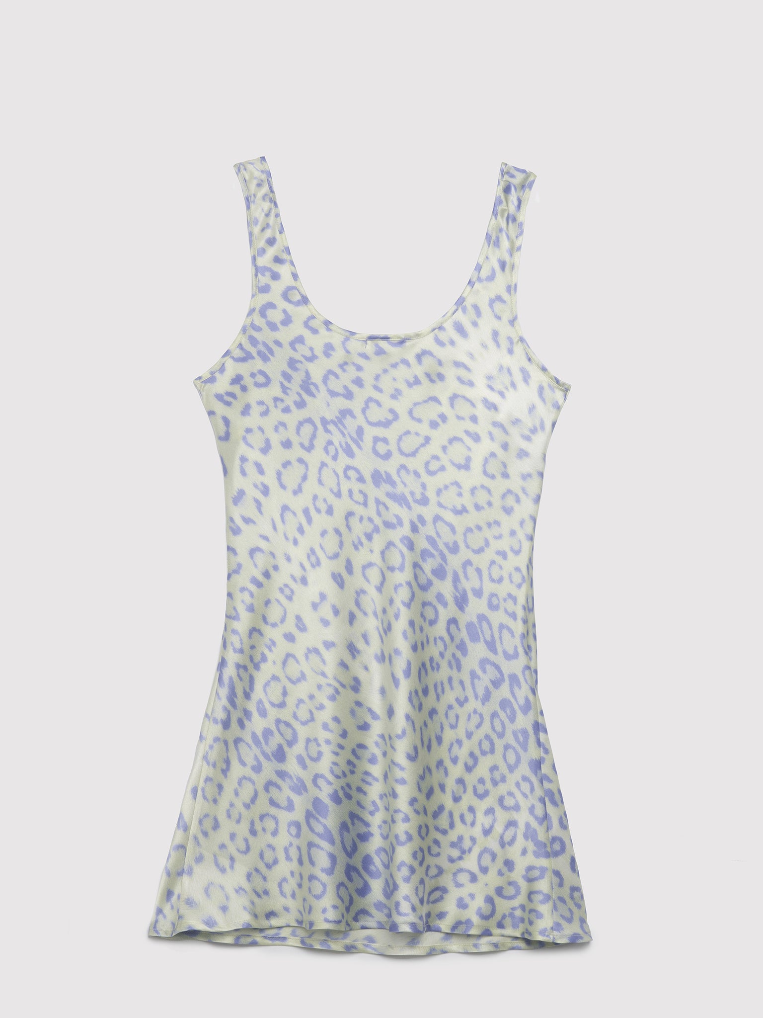 Eloise mini dress 100% seta stampa leo